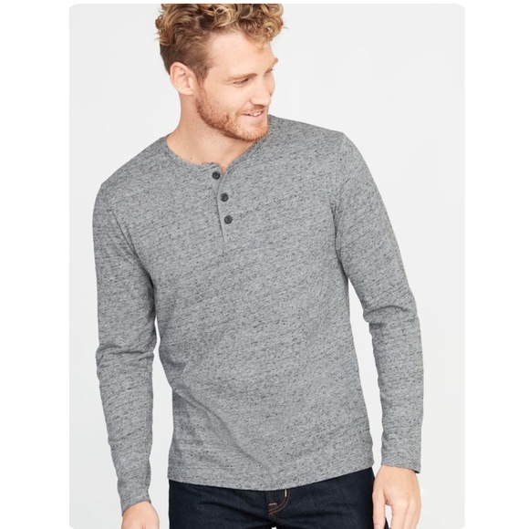 Old Navy Soft-Washed Henley for Men - Picture 1 of 2